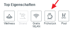 Trivago-Top Eigenschaft