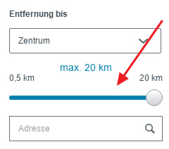 Trivago Entfernung