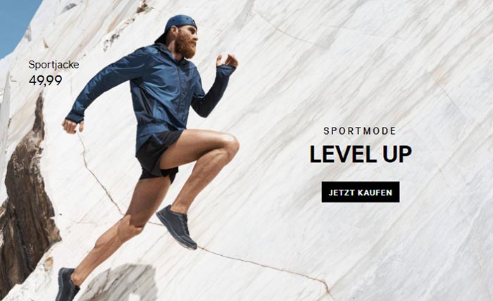 H&M Sport Männer