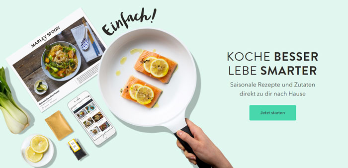 Marley Spoon Kochbox